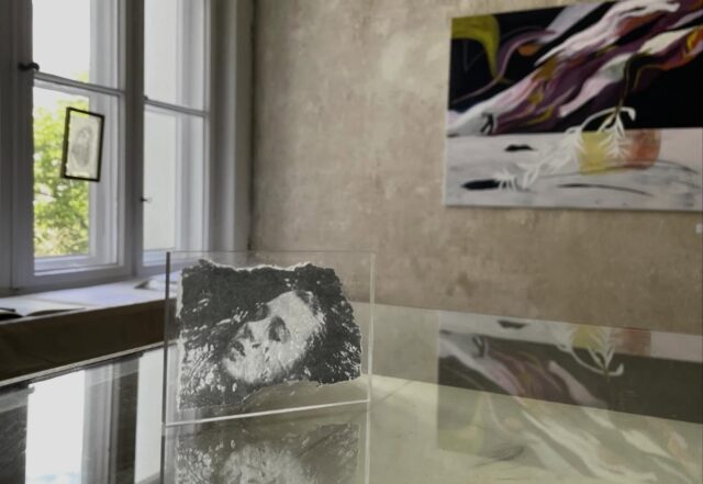 Last chance to see my exhibition “Aus dem Zwischenreich” Sat 30./Son 31.5.26 12-8pm at Krause, Immanuelkirchstr.30, VH, 4.OG, 10405 Berlin  On the occasion of open studio weekend of @artspring #artspring #exhibitioninberlin #openstudio #contemporaryart #painting