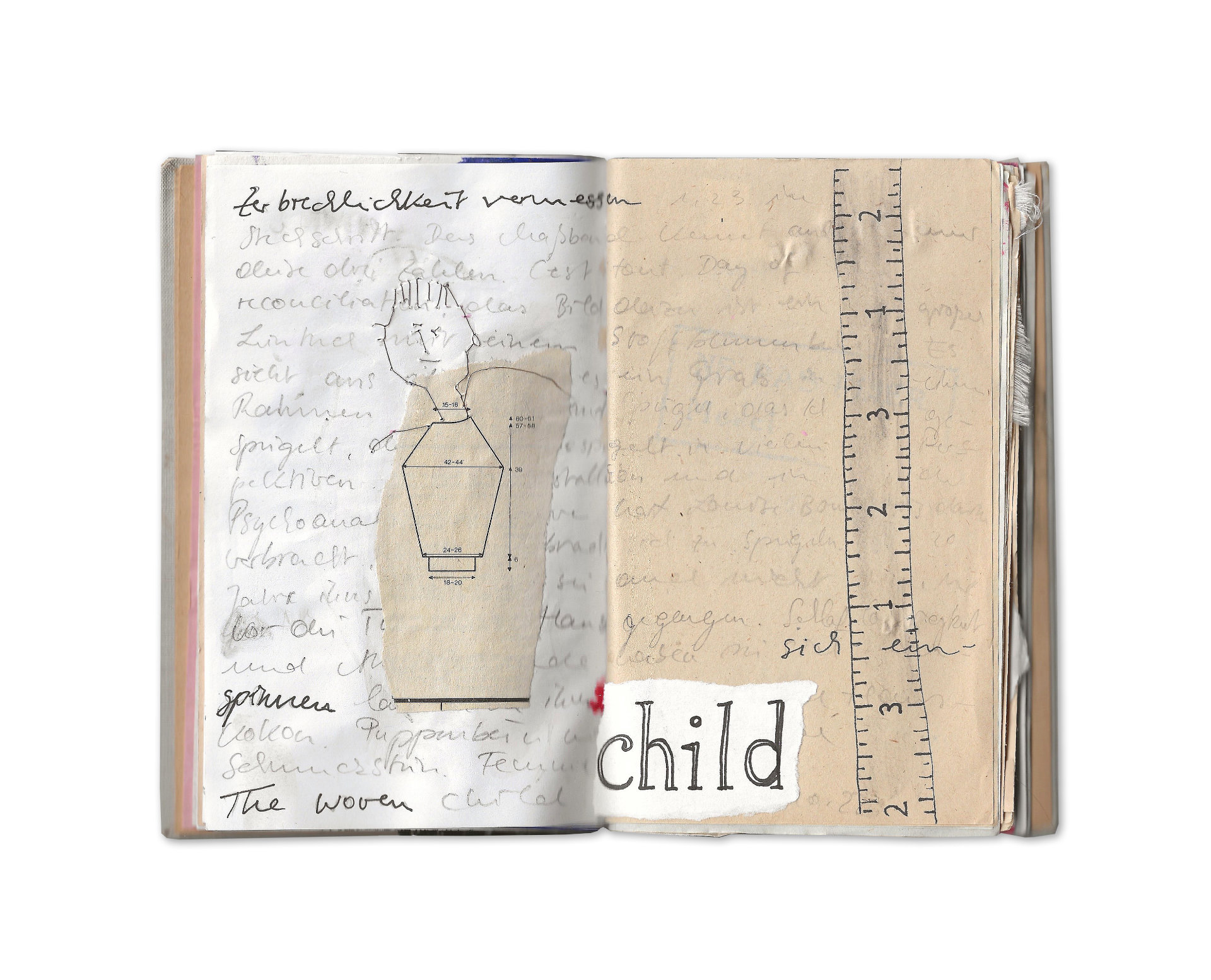 Louise Bougeois, The woven child, Zerbrechlichkeit, Kind, Künstlerbuch