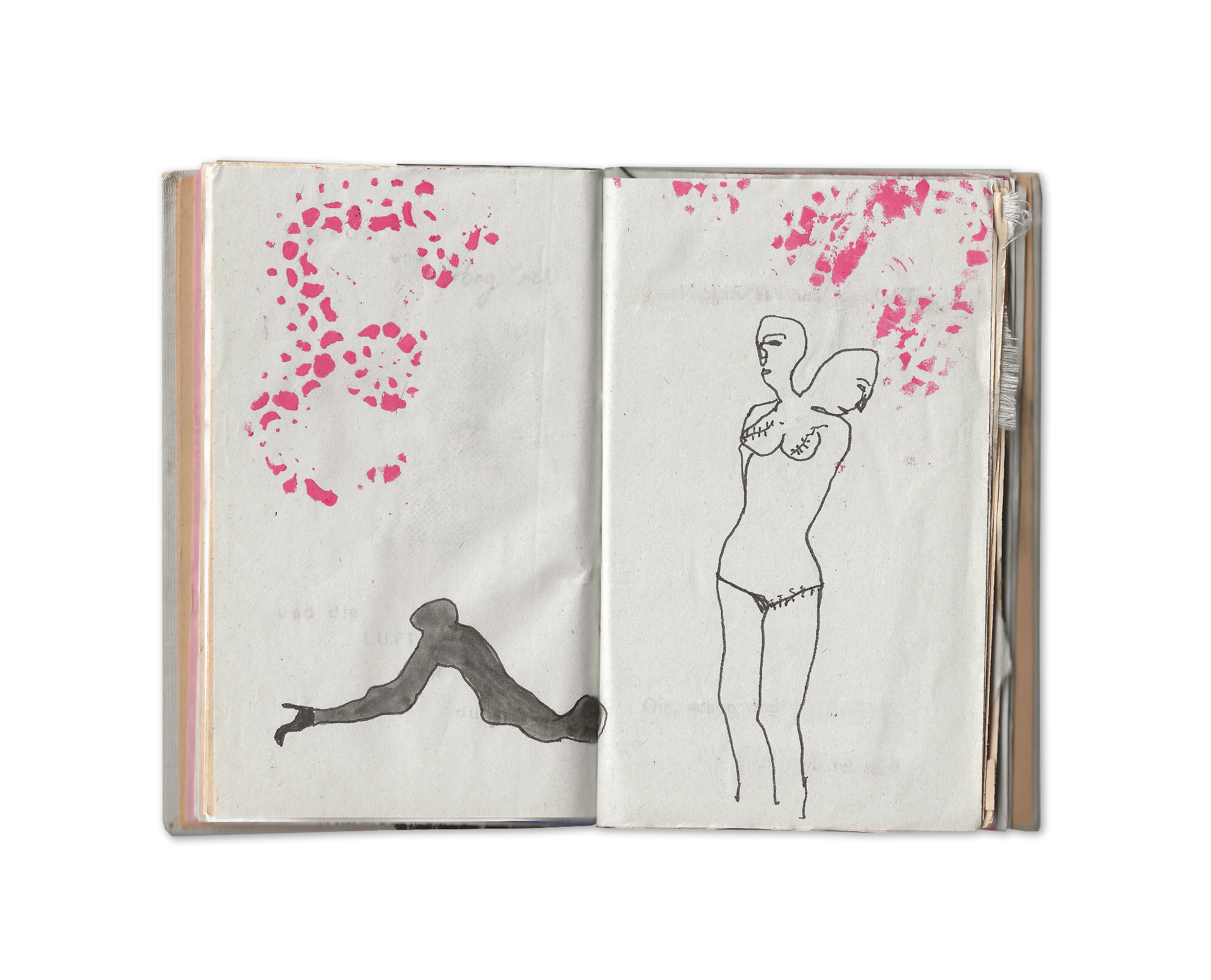 Künstlerbuch, Louise Bourgeois, fragilité, weiblicher Körper